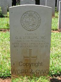 Dar Es Salaam War Cemetery - Stirling, Gordon Sheffield